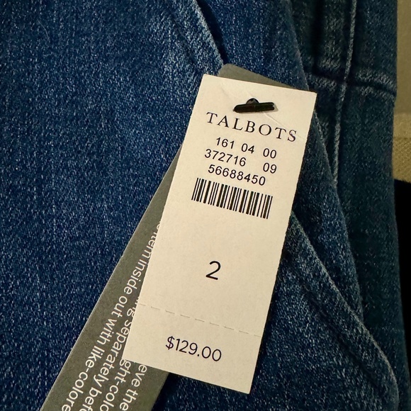 Talbots Flared-Leg Jeans (NWT) - Picture 3 of 3